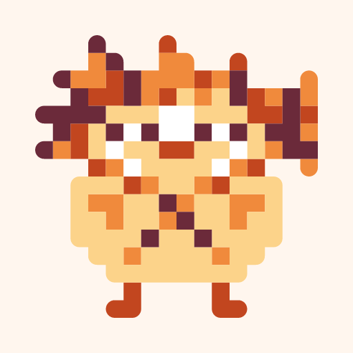ぞくちょうひよのドット絵アイコン