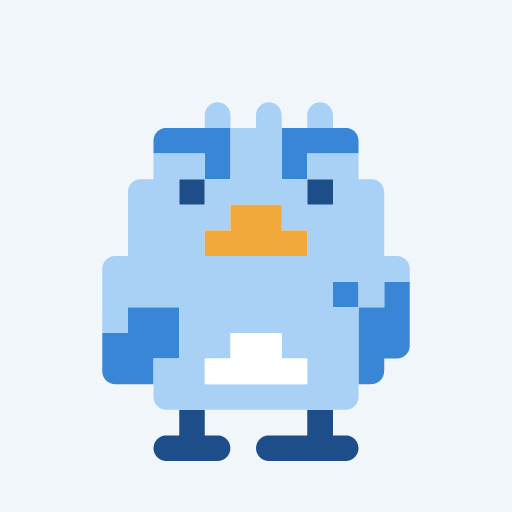 ぺんぎんひよのドット絵アイコン