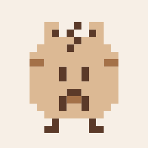 はげおやじひよのドット絵アイコン
