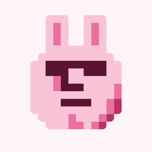 かげつきハードうさたんのドット絵アイコン