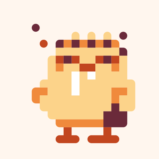 Sakeoji Hiyo, a pixel-art icon