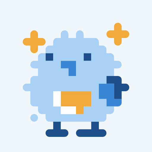 きんのポケットもちひよのドット絵アイコン
