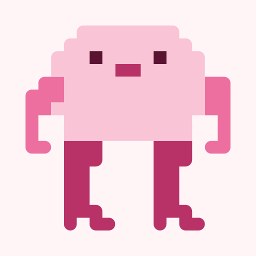 Sukoshikoshihosome Hiyo, a pixel-art icon