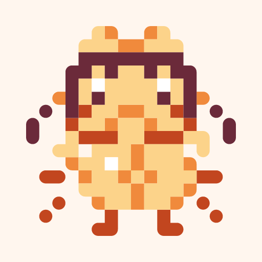 ボテばらひよのドット絵アイコン