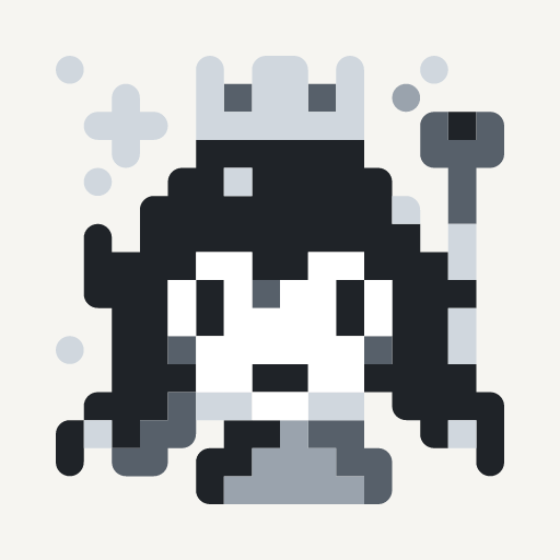 ダーククイーンポセイどっとんのドット絵アイコン