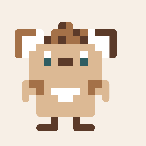 Mimizuku Hiyo, a pixel-art icon