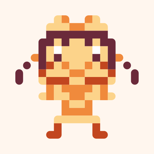 Hito Hiyo, a pixel-art icon