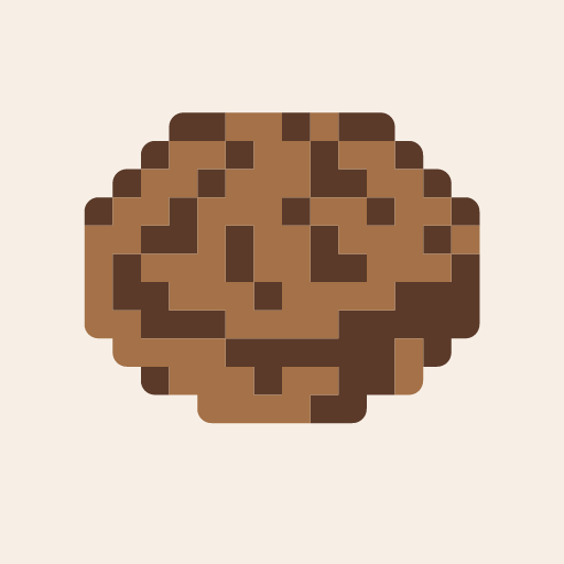 Hanbaagu Kabochan, a pixel-art icon