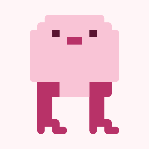 モデルウォークひよのドット絵アイコン