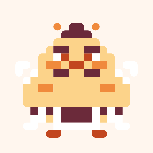 Chiyono Hiyo, a pixel-art icon