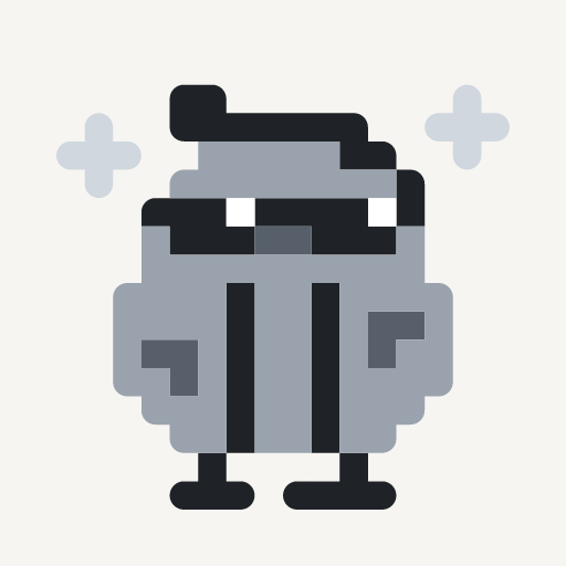 Bosu Hiyo, a pixel-art icon