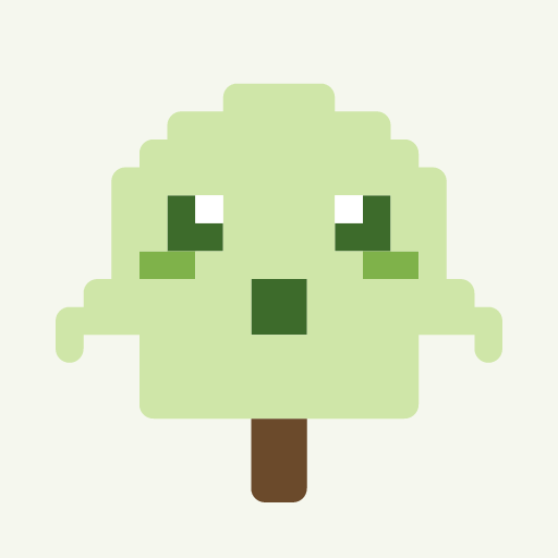 まっちゃアイスれいちゃんのドット絵アイコン