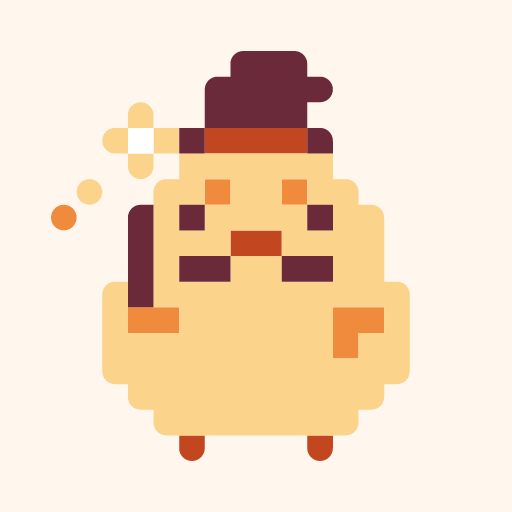 まほうつかいひよのドット絵アイコン