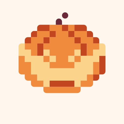 Kuchigaitai Kabochan, a pixel-art icon