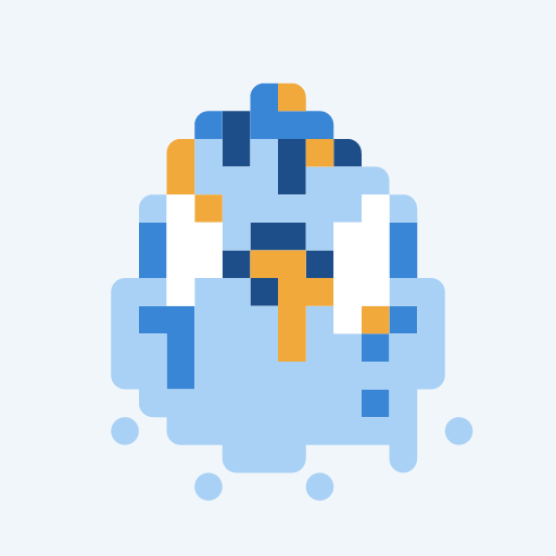 Sura Hiyo, a pixel-art icon
