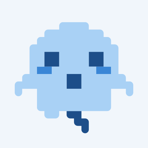 ふうせんれいちゃんのドット絵アイコン
