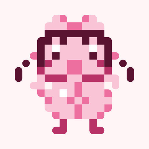 さんけづきひよのドット絵アイコン