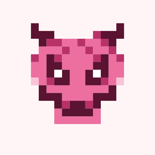 ゴートスカルかぼちゃんのドット絵アイコン