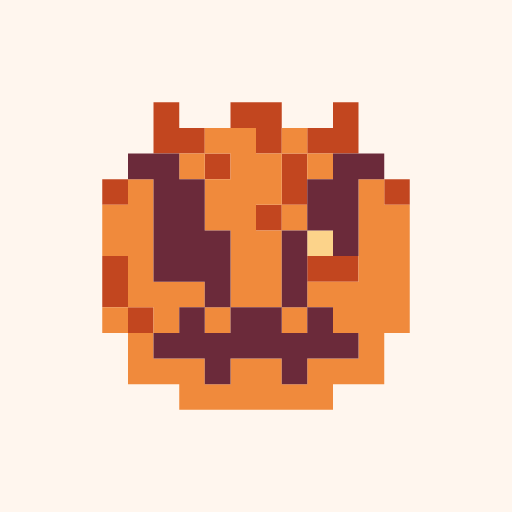 Fantomu Kabochan, a pixel-art icon