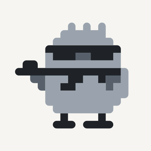 Asarutoraifuru Hiyo, a pixel-art icon
