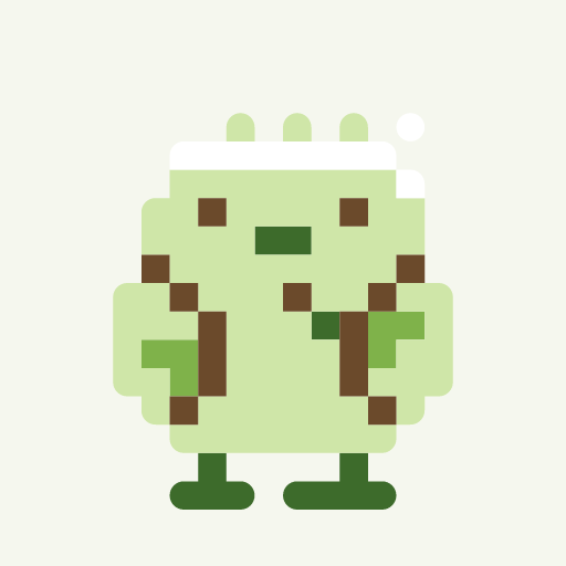 Samurai Hiyo, a pixel-art icon