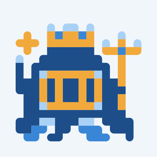 つおいポセイどっとんのドット絵アイコン