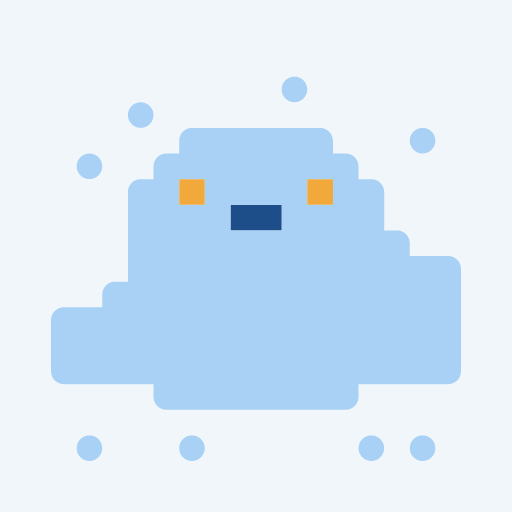 スライムひよのドット絵アイコン