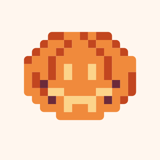 じゃっくおーかぼちゃんのドット絵アイコン