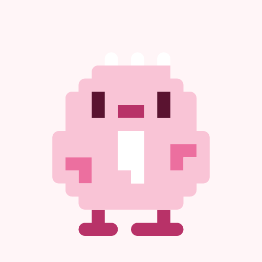 Ojiichan Hiyo, a pixel-art icon