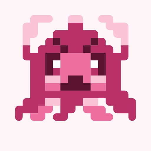 Sakuradebiru Dotton, a pixel-art icon