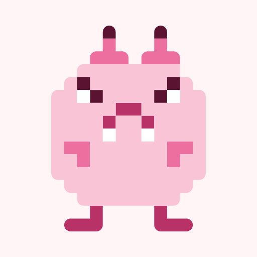 Onioko Hiyo, a pixel-art icon