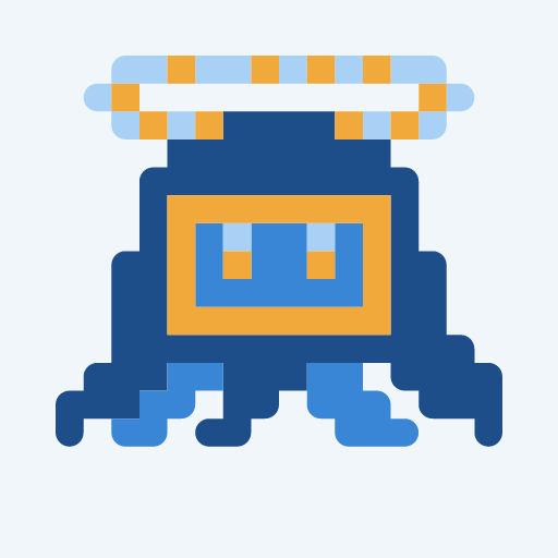 Enjeru Dotton, a pixel-art icon
