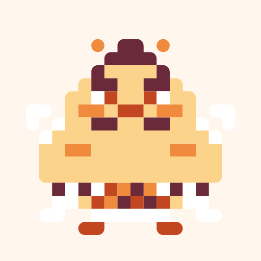 らいでんひよのドット絵アイコン