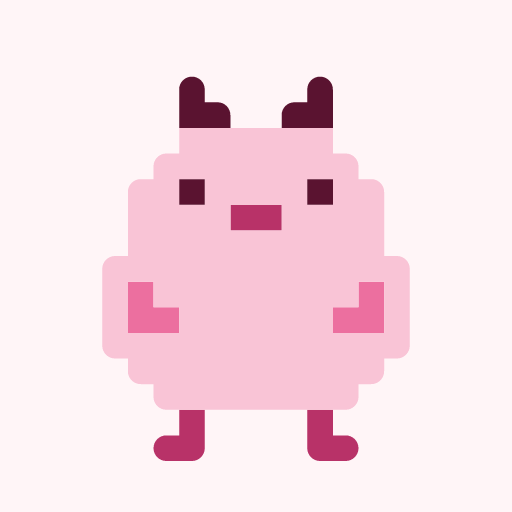 ツノはえひよのドット絵アイコン