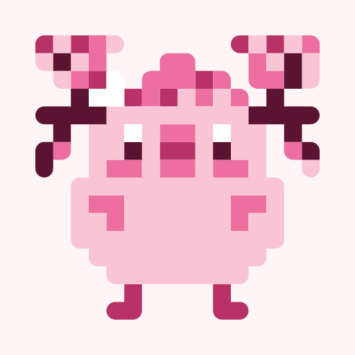 おけしょうひよのドット絵アイコン