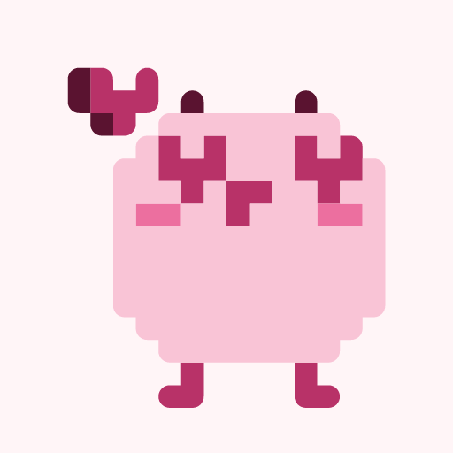 もうもくひよのドット絵アイコン