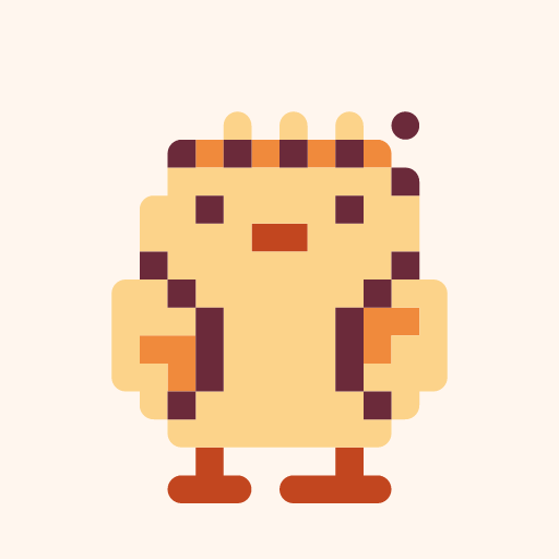 おまつりひよのドット絵アイコン