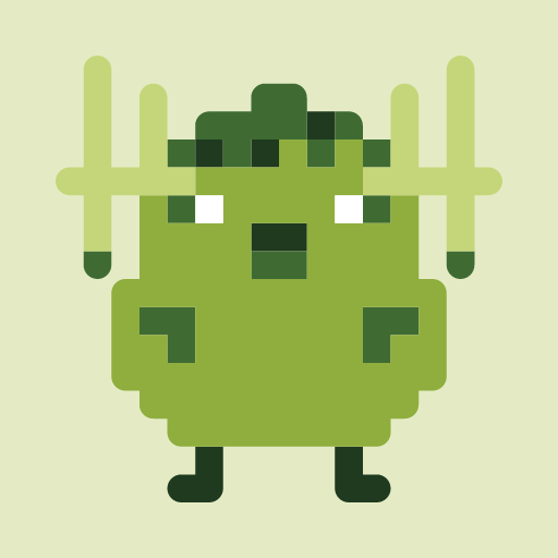 Tsuno Hiyo, a pixel-art icon