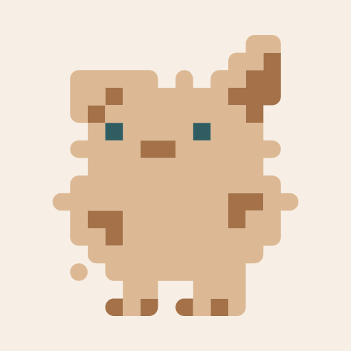 でかみみケモひよのドット絵アイコン