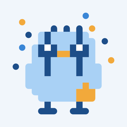 ダーククラウンひよのドット絵アイコン