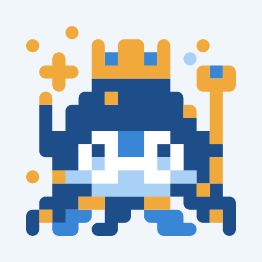 ちょうろうポセイどっとんのドット絵アイコン