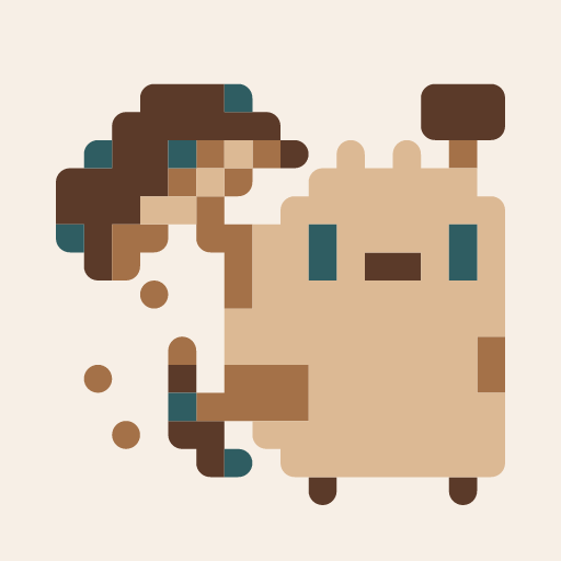 Nottorare Hiyotake, a pixel-art icon