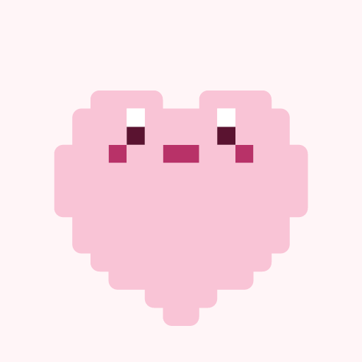 Mottorabu Hiyo, a pixel-art icon