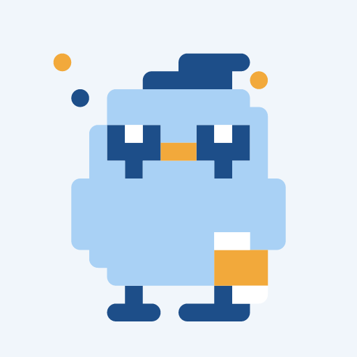 ふみんひよのドット絵アイコン