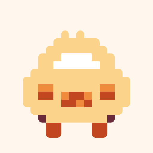 まどつきくるまひよのドット絵アイコン