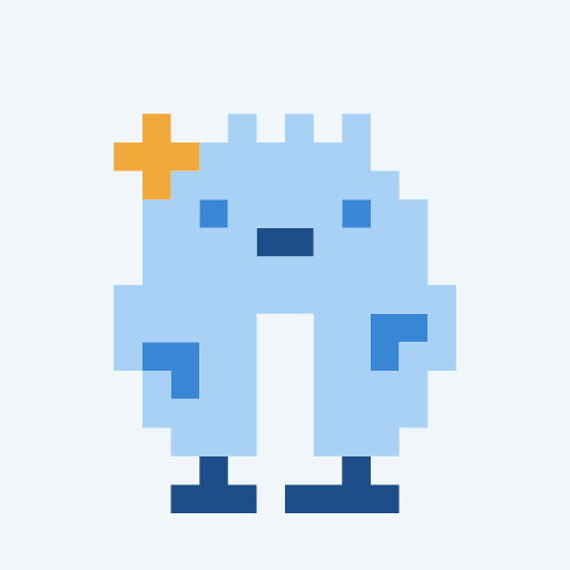 Bikyaku Hiyo, a pixel-art icon