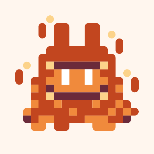 Rava Dotton, a pixel-art icon