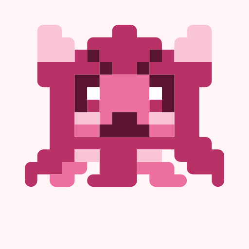 ストレートホーンどっとんのドット絵アイコン