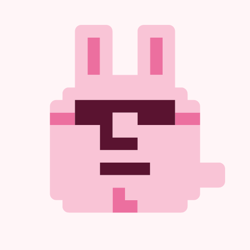 ケツアゴうさたんのドット絵アイコン