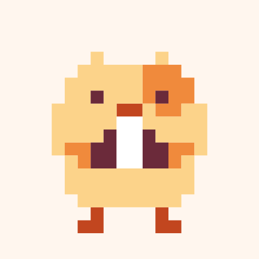 ひまわりはむひよのドット絵アイコン